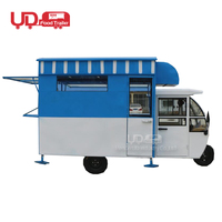 Barbecue Grill Food Truck Mobile cuisine Restaurant café Van Tricycle électrique nourriture chariot Fast Food camion à vendre