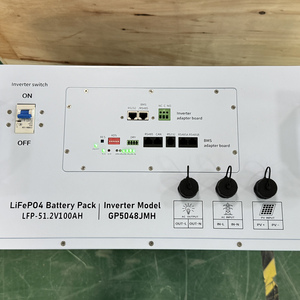 Paquete de Baterías de Iones de Litio de 51.2V 48V 100AH 300AH, Batería de Almacenamiento de Energía Doméstica de 10KWH, Sistema Híbrido Fuera de la Red de 5KVA - Product Image 3