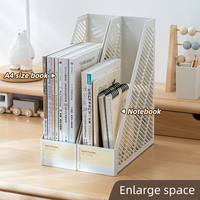 OEM/ODM two classificato libri di archiviazione di fermalibri documenti staccabili etichetta scheda ispessita scatola di immagazzinaggio del libro