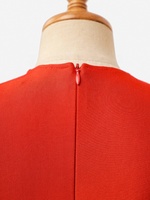 Costume lyrique pour enfants de 6 à 16 ans, robe de danse de salon moderne, sans manches, style rond, tenue de fête, compétition de danse