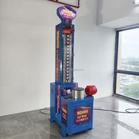 Jeu d'arcade durable « King of Hammer », machine de test de force à monnayeur pour adultes, équipement de divertissement, vente directe d'usine