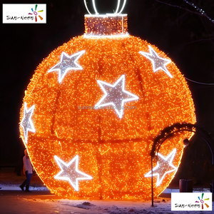 Bola de Navidad LED IP44 IP65, tamaño personalizable, luz decorativa gigante para festividades - Product Image 6