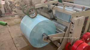 超自動高速最新デザインオーバーラップインターリーブヘビーデューティーローリングドローストリングバッグ製造機 - Product Image 4