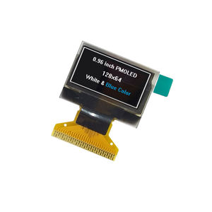 モノラルOLEDディスプレイ0.96インチ128*64ホワイトブルー30ピンモノクロPMOLEDスクリーンパネルSSD1306BZ SPI I2Cインターフェイス - Product Image 5