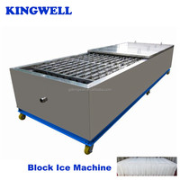 Compresseur 2 3 5 10 Tonnes 5kg Machine à fabriquer des blocs de glace en cubes pour le Nigeria, le Bangladesh, prix au Pakistan