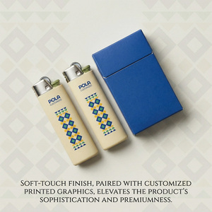 Briquet à gaz coloré personnalisé pour chicha - MOQ 200K Briquets jetables en gros Usine OEM - Product Image 4