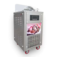 Shanyou Automatique 20L/H Machine à crème glacée dure Supermarchés Lait Pasteurisation Machine à crème glacée Comptoir Gelato Congélateur