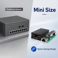 Módulo Transceptor de Fibra Óptica Mini SFP, Módulo Óptico Enchufable de Formato Pequeño para Equipos de Red FTTH FTTX