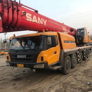 Pre-owned Sany 100 Ton All Terrain Truck <b>Crane</b>, Well Maintained Low Mileage Heavy Lifting Machinery for Export - Product Image 1