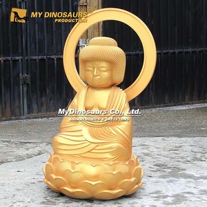 Estatua de modelo de <span class=keywords><strong>Buda</strong></span> personalizada de fibra de vidrio de alta calidad MY DINO - Product Image 3