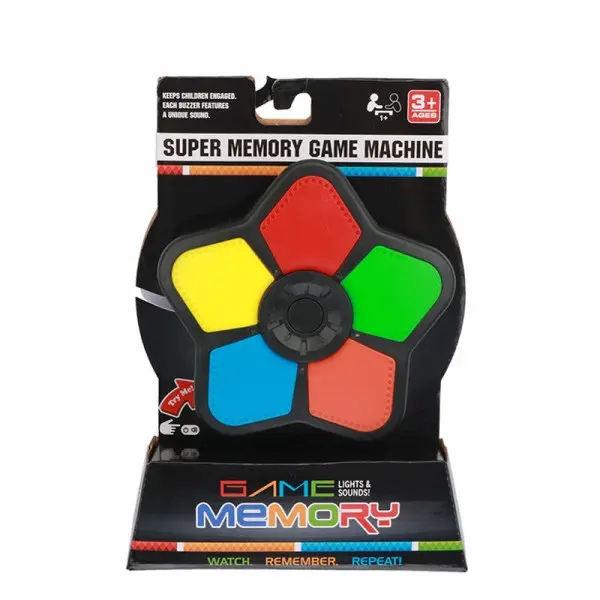 remember and repeat electric memory game sound and light plastic linking memory game