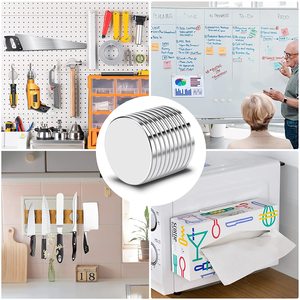 N52 Neodymium דיסק מגנטים 4mm 5mm 6mm 8mm 10mm קוטר x 0.5mm 1mm 2mm 3mm - Product Image 6