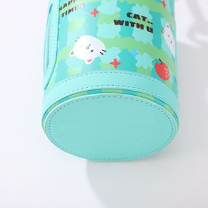 Manchons de tasse en tissu personnalisés avec dessin animé, portables, résistants à la chaleur, imperméables, pour utilisation en extérieur, housse de bouteille d'eau, pochette pour gourde - Product Image 5