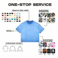 T-shirt personnalisé à manches courtes DTG, coupe oversize, personnalisable pour vêtements de marque vintage, col rond, 230g, logo frontal, MOQ 1 T-shirt