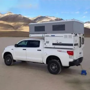F150 Truck Camper Topper Overland Popup PVC Mini Tent Off-Road Slide 5ft On RV Trailer 4x4 Awning market aluminum Customized