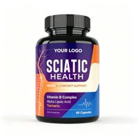 Compléments alimentaires pour la santé du nerf sciatique au peptide vert, acide alpha-lipoïque, soutien immunitaire pour adultes, contenant de 120 capsules, 36