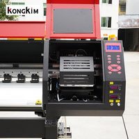 Imprimante DTF KONGKIM à double tête Xp600 Machine d'impression 60cm A1 A2 30cm Imprimante DTF Machine d'impression de T-shirts
