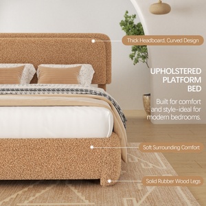 Base de Cama Ajustable Moderna de Lujo con Tapicería de Tela, Tamaños Queen/King/Full, Capacidad de Carga de 800 LBS para EE. UU. - Product Image 2