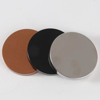 Bocaux à bougies en verre vides colorés de 315ml avec étiquette personnalisée pour la fabrication de bougies avec couvercle en bambou en bois métallique