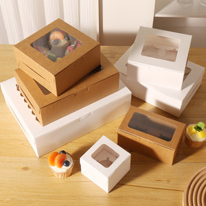 Cajas Transparentes para Pasteles con Tamaño/Logotipo Personalizado - Product Image 3