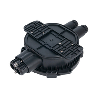 Boîtier de Jonction Optique FTTH en Matériau PP+GF 2x2 pour 36 Fibres, 3 Plateaux, RPS-ST004 -40~+65