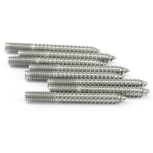 Bu lông chốt M6, vít chốt gỗ, phụ kiện nối đồ gỗ, vít gỗ hai đầu ren - Product Image 1