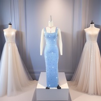 Robe de soirée élégante et tendance MIYING, style resort, ajustée, avec strass, légère et luxueuse, robe bandage