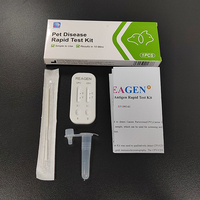 Kit de test rapide d'antigène canin REAGEN CDV CPV Combo, haute précision, détection des maladies canines pour usage commercial et domestique, classe II, 2 ans
