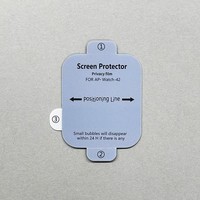 Film protecteur d'écran en TPU hydrogel transparent 3D pour Apple Watch Series 6 44mm, prix usine