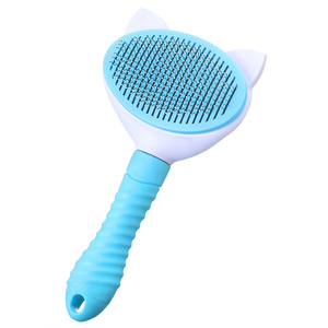Mascota de un clic limpieza de <span class=keywords><strong>peine</strong></span> de fundido automático de cepillo de limpieza cepillo abierto barbero limpieza de la belleza - Product Image 4