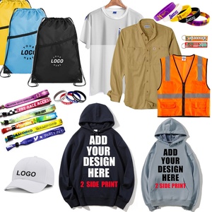 Custom Logo Merchandising Corporate Products Promotional Company <b>T</b>-<b>shirt</b> Baseball Cap Gift Set Business Gift Item - Product Image 1