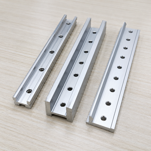 Custom OEM Made to Drawing <b>Drilled</b> Aluminum Extrusion Rail Manufacturer for Linear <b>Guide</b> and Equipment Frame Assembly - Product Image 2