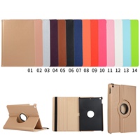 Populaire Étui en Cuir Rotatif à 360° avec Support pour iPad 2 3 4 5 6 7 8 10, Personnalisable avec Logo, Étui en Cuir PU pour iPad 10.5 Air 2 3 4