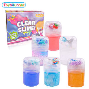 Kit de Slime Mini para Niños, Juguete de Espuma Arcoíris para Hacer Slime, Productos a Granel de Slime Transparente con Accesorios de China - Product Image 3