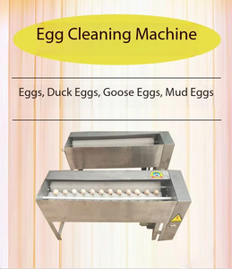 New Stainless Steel Egg Cleaning Machine Duck Egg Cleaning Machine Egg <b>Brush</b> Cleaning Machine - Product Image 2