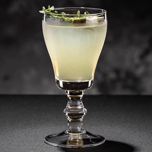 Verre à cocktail Martini en cristal transparent Borosil, style japonais, pour restaurant, en promotion - Product Image 2