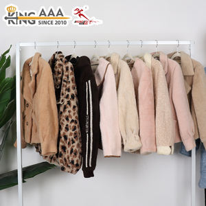 Abrigo de Visón Sintético Cruzado Vintage KungFu KingAAA para Mujer, de Segunda Mano, <span class=keywords><strong>Retro</strong></span>, con Botones, de Lujo, para Invierno, <span class=keywords><strong>Ropa</strong></span> Usada - Product Image 2