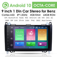 IPoster vente chaude 9 pouces radio Android 1 din voiture lecteur multimédia voiture gps navigation pour mercedes w245 autoradio avec BT