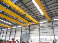 Grúa Puente Monoviga de Nuevo Diseño Zehua de 0.5~20 Toneladas con Polipasto Eléctrico