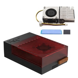 POLY ABS Material Gehäuse für <span class=keywords><strong>Raspberry</strong></span> <span class=keywords><strong>Pi</strong></span> <span class=keywords><strong>5</strong></span> Modell <span class=keywords><strong>B</strong></span> Schiebedeckel-Design Kompatibel mit PWM-Kühler - Product Image 4