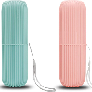 Vente en gros Nouveau voyage écologique Portable voyage dentifrice <span class=keywords><strong>brosse</strong></span> <span class=keywords><strong>à</strong></span> <span class=keywords><strong>dents</strong></span> porte-gobelet étui de voyage boîtes de rangement - Product Image 1