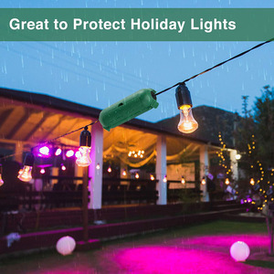 OEM korumak çıkışları fişler prizler elektrik bağlantı kutusu su geçirmez koruyucu mühür ile emniyet kapağı açık uzatma kablosu - Product Image 3