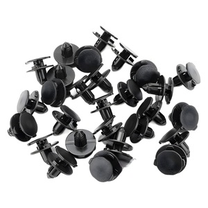 Auto Fastener <b>Clips</b> 4515 Black Plastic Nylon For Geely Emgrand GS GL Boyue Borui Engine Cover <b>Bumper</b> Grille Fender Repair - Product Image 5