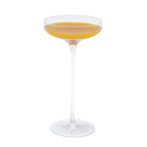 Copa de champán de diseño novedoso Popular, copa de vino de cristal de 190Ml, copa de cóctel de lujo con logotipo personalizado - Product Image 1