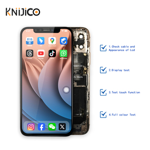Écran LCD de téléphone portable en gros pour <span class=keywords><strong>iPhone</strong></span> 6 <span class=keywords><strong>7</strong></span> 8 X XR XS MAX 12 super réparation de remplacement d'écran tactile LCD plein écran - Product Image 5