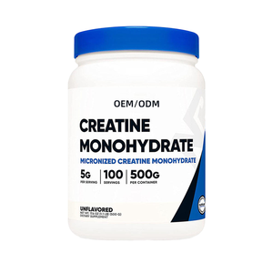 Creatina en Polvo de Marca Blanca al por Mayor, 500g, Suplementos Pre-Entrenamiento a Granel, Creatina Monohidratada Pura en Polvo de Malla 200 - Product Image 1