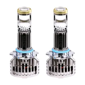 Easy To Install Y9 Pro Model 9006 9005 Led Headlight Bulb Copper Tube Fan Dissipates Heat Difference 9005 9006 Headlight Bulbs