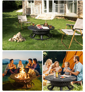 <span class=keywords><strong>Brasero</strong></span> d'Extérieur Moderne de 36 Pouces en Acier Laminé à Froid, Foyer de Camping au Charbon sans Fumée - Product Image 4