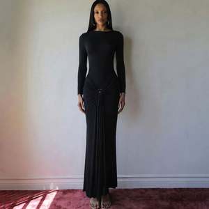 थोक चीन अनुकूलित उच्च गुणवत्ता वाली शीर्ष बिक्री सेक्सी स्पेगेटी स्ट्रैप प्रोम लंबी पोशाक - Product Image 2