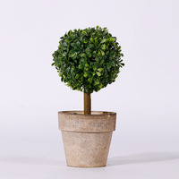 Petites Fausses Plantes Bonsaï En Pot Mini Peintures Vertes Artificielles En Pot